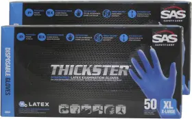 6604-2PACK SAFETY CORPORATION Thickster Latex Gloves