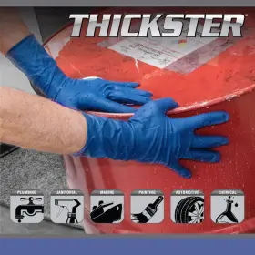 SSS660520 SAFETY Thickster Powder Exam Latex Disposable #3