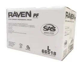 SSS66518CT SAFETY Raven Mil Nitrile Disposable Gloves Pac