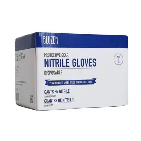LGBLUEESHYB4MIL SAFETY WERCS Werc Nitrile Gloves Latex