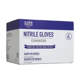 XLBLUEEXNI6MIL SAFETY WERCS Mil Examination Nitrile Gloves
