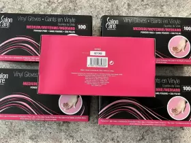 033102880336 SALON CARE Powder Gloves #2