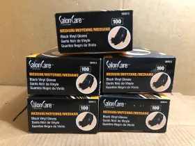 584013 SALON CARE Powder Gloves Box