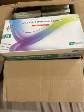 859116003722 SALON CARE Powder Disposable Gloves