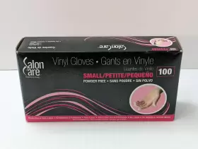 SC0068 SALON CARE Powder Gloves Latex #2