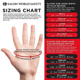 848849088267 SALON WORLD SAFETY Nitrile Disposable Gloves Box #3