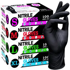 573593130868 SANYU Nitrile Gloves Powder Latex Food Safe