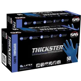 6602-2PACK SAS Thickster Safety Latex Gloves