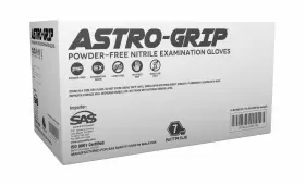 66474 SAS Astro Grip Powder Exam Nitrile Disposable Gloves #3