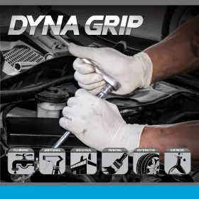 781311651012 SAS Safety Dyna Grip Powder Latex Disposable Mil #3