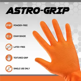 781311664746 SAS Astro Grip Exam Nitrile Disposable Gloves #2