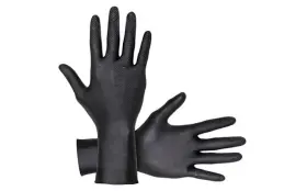 781311665781 SAS Safety Raven Grip Nitrile Disposable Gloves