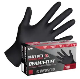 66588-45 SAS SAFETY Derma Tuff Nitrile Gloves