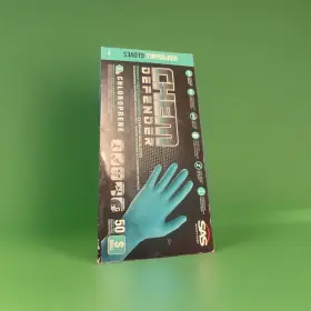 66591 SAS SAFETY CORP Chem Defender Chloroprene Powder Gloves
