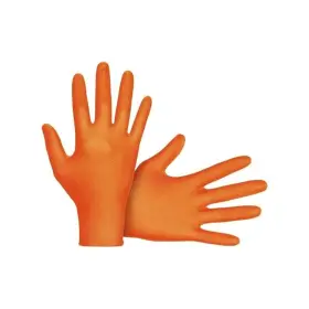 SA66475 SAS SAFETY Astro Grip Cube Powder Exam Nitrile Glo