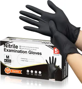 445011649634 SCHNEIDER Nitrile Gloves Powder Disposable Latex