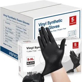 445037497448 SCHNEIDER Synthetic Exam Gloves Mil Latex