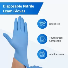 850028934012 SCHNEIDER Nitrile Exam Disposable Gloves Medical #2