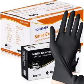 NBFK6102-C SCHNEIDER Nitrile Exam Gloves Latex Powder
