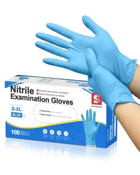 NBFT4003 SCHNEIDER Nitrile Exam Gloves Disposable Latex
