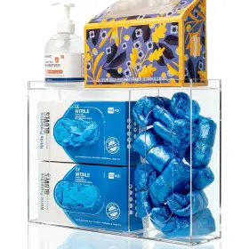 BNSEUK2GZUHE SEANADO Acrylic Disposable Glove Holder Wall Gl
