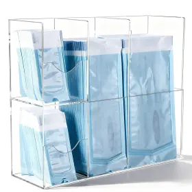 SL4GE SEANADO Sterilization Pouch Organizer Acrylic Dispenser