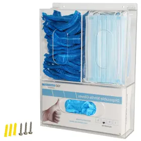 TC063 SEANADO Acrylic Disposable Glove Box Mask Dispenser Hai