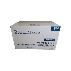 NTX0201 SELECTCHOICE Powder Nitrile Exam Disposable Gloves
