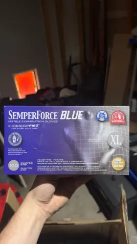BLNF105 SEMPERMED Semperforce Nitrile Exam Gloves
