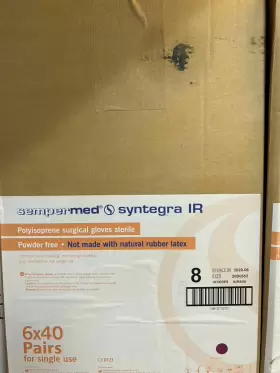 SIR650 SEMPERMED Syntegra Ir Polyisoprene Surgical Gloves