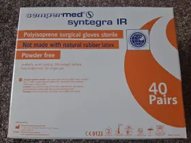 SIR800 SEMPERMED Syntegra Ir Polyisoprene Surgical Gloves Box