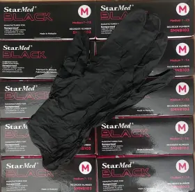 SMNB103 SEMPERMED Starmed Nitrile Exam Gloves Medical