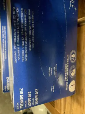 SMNT254 SEMPERMED Box Starmed Ultra Nitrile Exam Glove #3