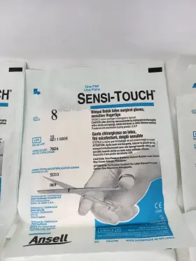 78126 SENSI-TOUCH Latex Surgical Gloves #2