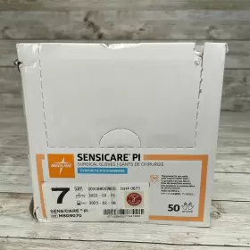 MSG9070 SENSICARE Box Pi Synthetic Surgical Gloves Sterile