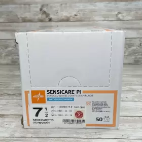 MSG9075 SENSICARE Box Pi Surgical Gloves Synthetic Sterile