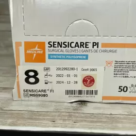MSG9080 SENSICARE Box Pi Surgical Gloves Synthetic Sterile #3
