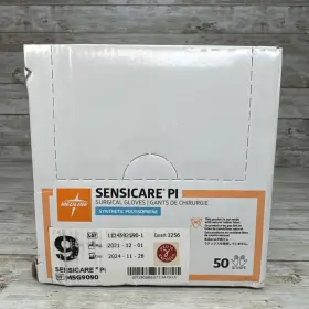 MSG9090 SENSICARE Pi Surgical Gloves Synthetic Sterile