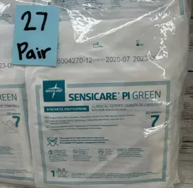 MSG9270 SENSICARE Surgical Glove Pi Polyisoprene Dates #3