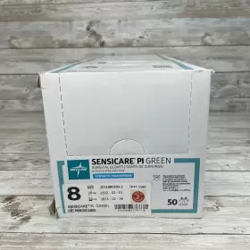 MSG9280 SENSICARE Box Pi Surgical Gloves Synthetic Sterile
