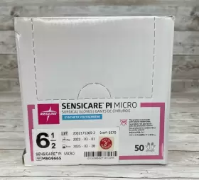 MSG9665 SENSICARE Box Pi Miro Surgical Gloves Synthetic