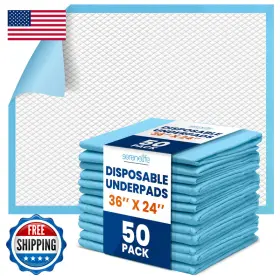 B0F764NXVB SERENELIFE Disposable Pads Incontinence Pets