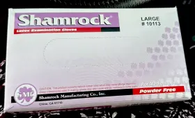 10113-CP SHAMROCK Powder Latex Gloves Pack