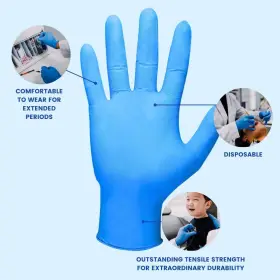 419325003599 SHAMROCK Nitrile Examination Gloves Disposable #2