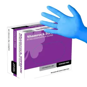 419325003599 SHAMROCK Nitrile Examination Gloves Disposable