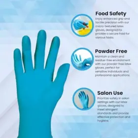 636391903110 SHAMROCK Nitrile Disposable Gloves Mil Powder #3