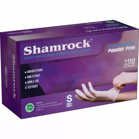 60601 SHAMROCK CRAFT Latex Gloves Powder