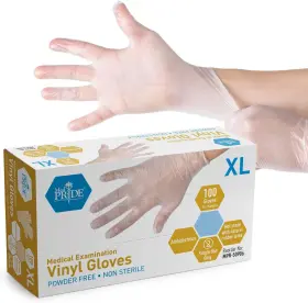 445021872862 SHIELD LINE Med Pride Medical Examination Gloves