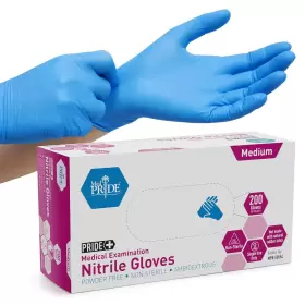 50554 SHIELD LINE Medpride Medical Examination Nitrile Gloves