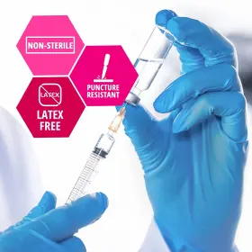 50555 SHIELD LINE Medpride Medical Examination Nitrile Gloves #2